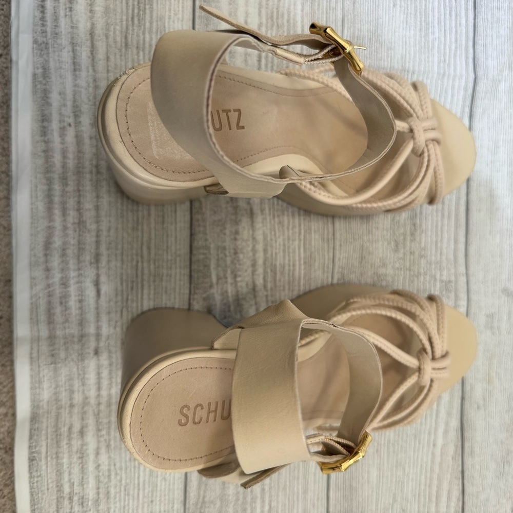 Schutz Mahi Strappy Platform Sandal - Picture 5 of 13